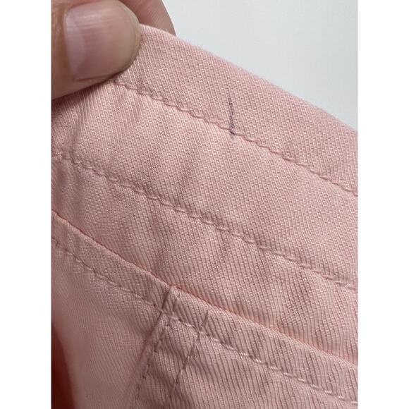 Talbots Light Pink Tencel Pull On Cargo Shorts Medium - Picture 5 of 5